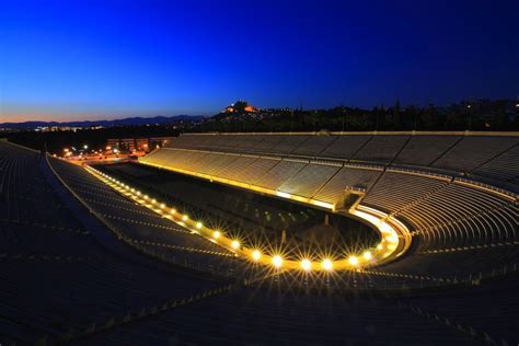 Az athéni Olimpiai Stadion kívülről