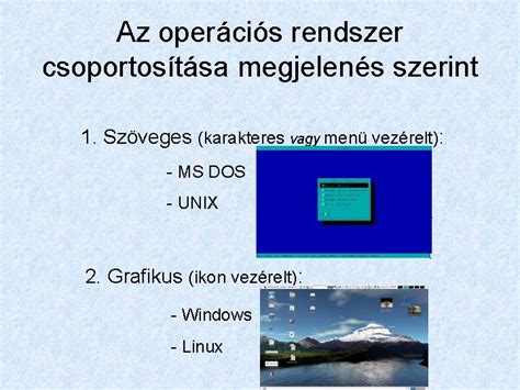Karakteres felületű operációs rendszer példája (MS-DOS parancssor)