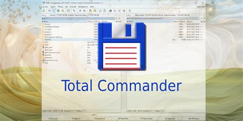 Total Commander kezelőfelület