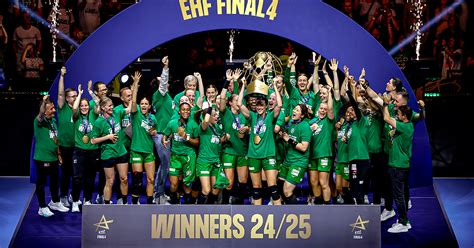 Győri Audi ETO KC Bajnokok Ligája trófea