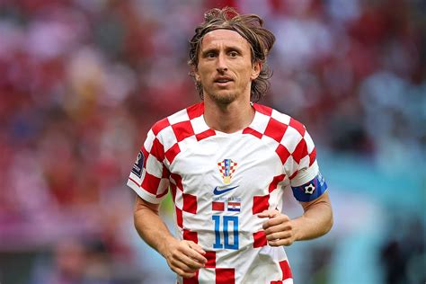 Luka Modrić a horvát válogatott mezében