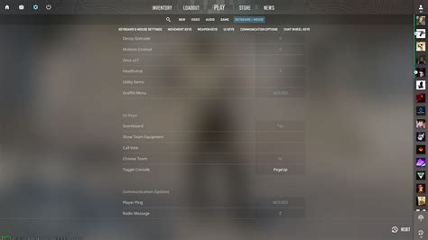 Fejlesztői konzol engedélyezése a CS:GO beállításaiban
