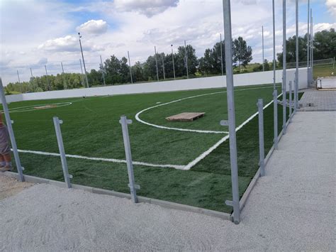 Futballpálya építés folyamata