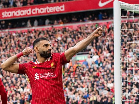 Mohamed Szalah gólöröm a Manchester United ellen