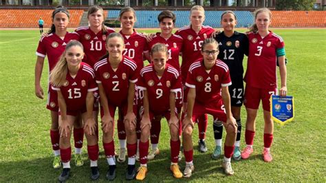 Az FTC-Telekom U15-ös női focicsapatának tagjai