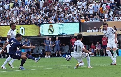 A Real Madrid edzése vagy mérkőzése