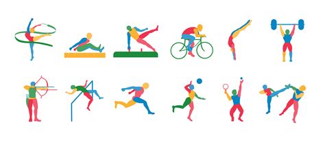 téli olimpiai sportágak grafika
