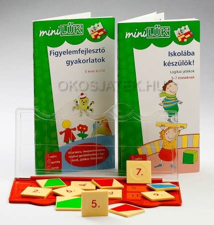 Logico és Mini LÜK fejlesztő játékok