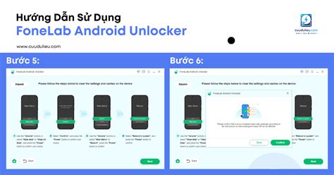 FoneLab Android Unlocker felülete és folyamata