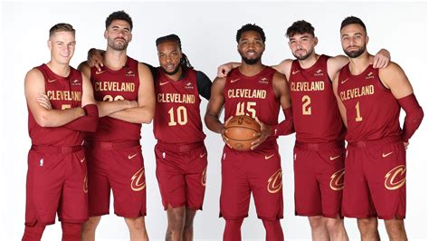Cleveland Cavaliers játékosai akcióban