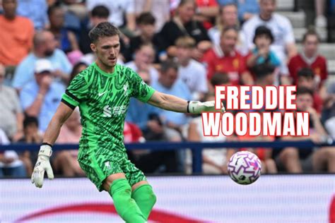 Freddie Woodman edzés közben