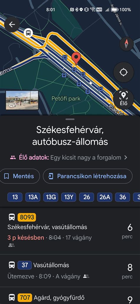 FlixBus valós idejű buszkövetés térképe
