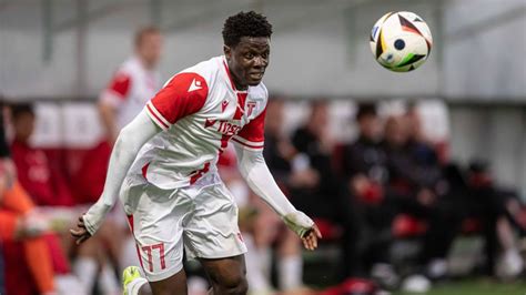 AS Trenčín team photo with Sani Suleiman