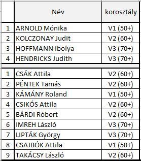 Magyar veterán vívók edzésen