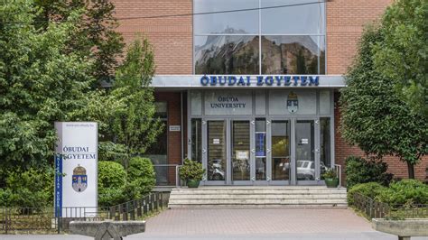 Az Óbudai Egyetem épülete