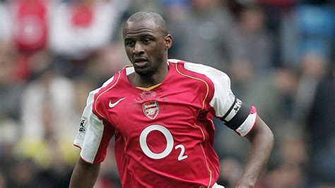 Patrick Vieira, az Arsenal ikonikus kapitánya