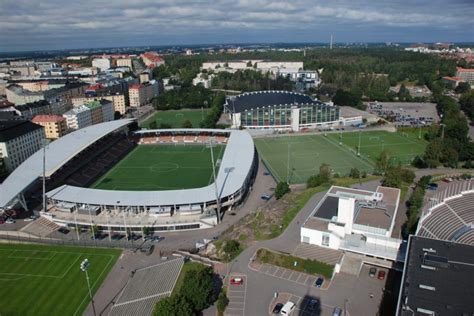 Légifelvétel: HJK Helsinki otthona, a Bolt Arena