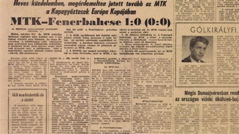 MTK KEK döntős csapat 1964