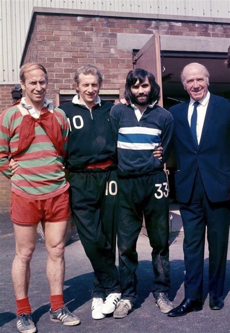 Albert Flórián, Bobby Charlton és Denis Law az 1965-ös VVK-elődöntőn