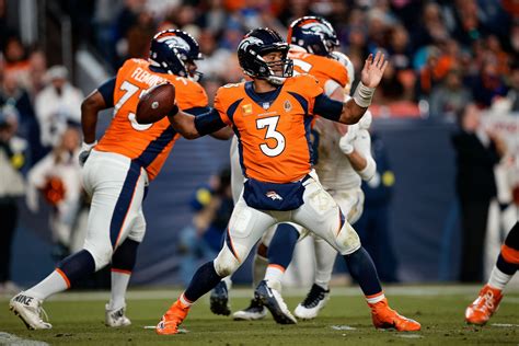 Denver Broncos mérkőzés a pályán