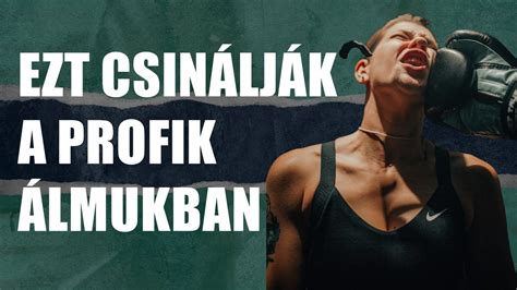 Profi sportolók felkészülési rutin