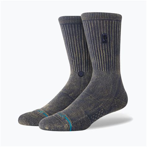 Stance NBA Logoman Wash navy zokni