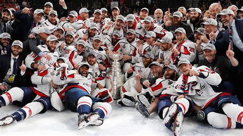 Washington Capitals ünnepli a 2018-as Stanley Kupa győzelmet
