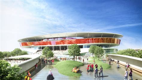 A brüsszeli Eurostadium látványterve