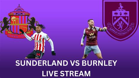 Sunderland vs Burnley mérkőzés infografika
