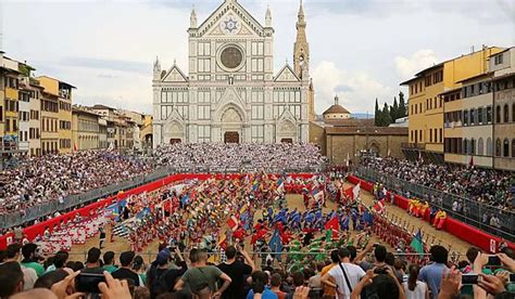 A firenzei Calcio Storico modern ábrázolása