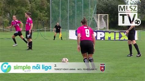 A Simple Női Liga mérkőzésének izgalmas pillanatai