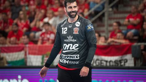 Rodrigo Corrales, a Telekom Veszprém kapusa remek formában