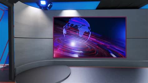 Sport TV logók és stúdió háttér