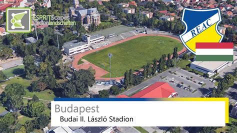 A Budai II Stadion légifelvétele mérkőzésnapon