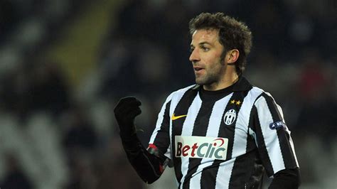 Alessandro Del Piero fiatalon a Juventus szerelésében