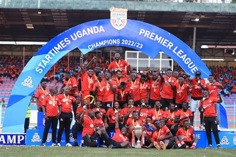 Uganda Premier League bajnokság térképe a csapatokkal