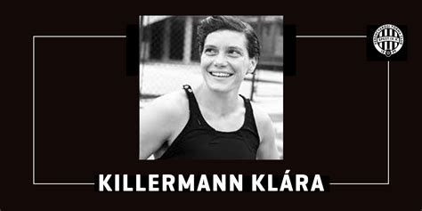Killermann Klára, a magyar mellúszás királynője