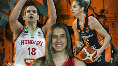 Varga Alíz a magyar kosárlabda válogatott mezében
