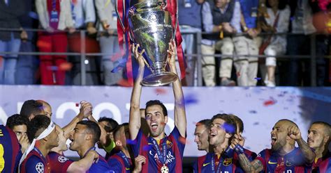 A győztes Barcelona ünneplése