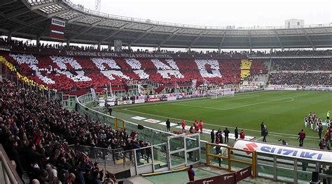 Stadio Olimpico Grande Torino stadion látképe mérkőzés idején