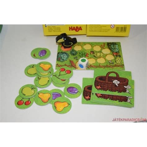 Társasjáték gyümölcsös