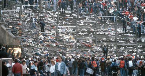 Heysel Stadion tragédia helyszíne