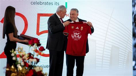 Az MLSZ 125 éves jubileumi logója a magyar mezen