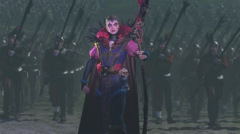 Elspeth Von Draken harc közben, lila robbanásokkal és tüzérséggel