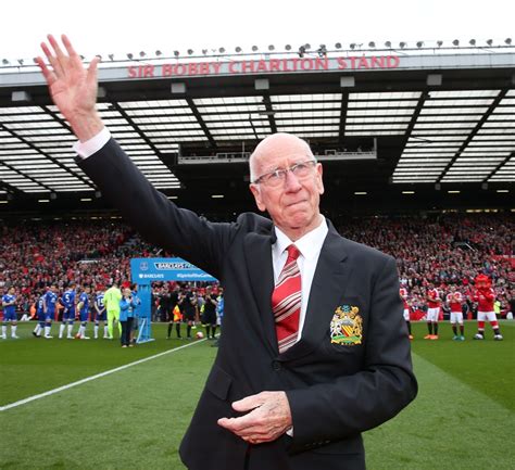 Sir Matt Busby és Bobby Charlton