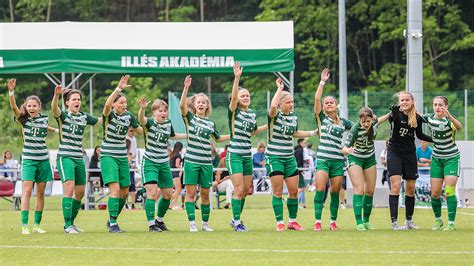 leány U19-es focicsapat mérkőzésen