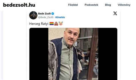 Bede Zsolt Orbán Viktorral közös szelfije