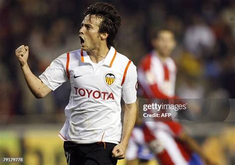 David Silva fiatalon, a Valencia mezében