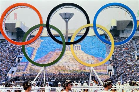Pillanatkép a moszkvai olimpia nyitóünnepségről