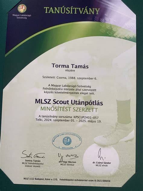 Vitorlázás utánpótlás képzés modellje